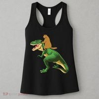 Groundhog Day Dinosaur Gift Shadow Women's Tank Top thumb 3