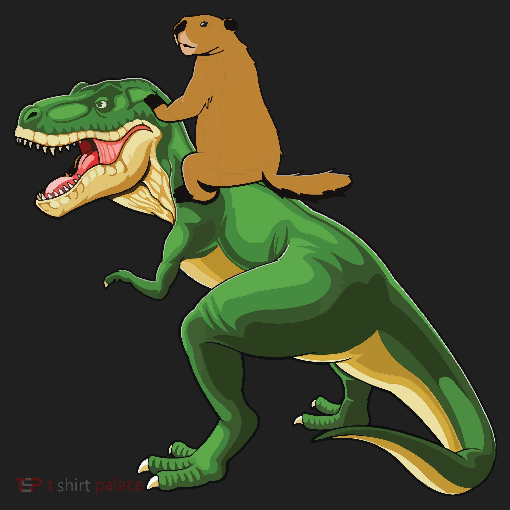 Groundhog Day Dinosaur Gift Shadow Hat