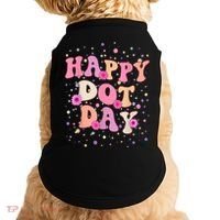Groovy Dot Day For Teacher Happy Dot Day Gift Doggie Tank thumb 0