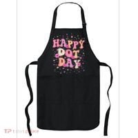 Groovy Dot Day For Teacher Happy Dot Day Gift Apron thumb 0