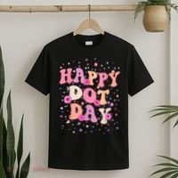 Groovy Dot Day For Teacher Happy Dot Day Gift T-Shirt thumb 2