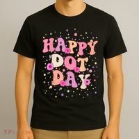 Groovy Dot Day For Teacher Happy Dot Day Gift T-Shirt thumb 3