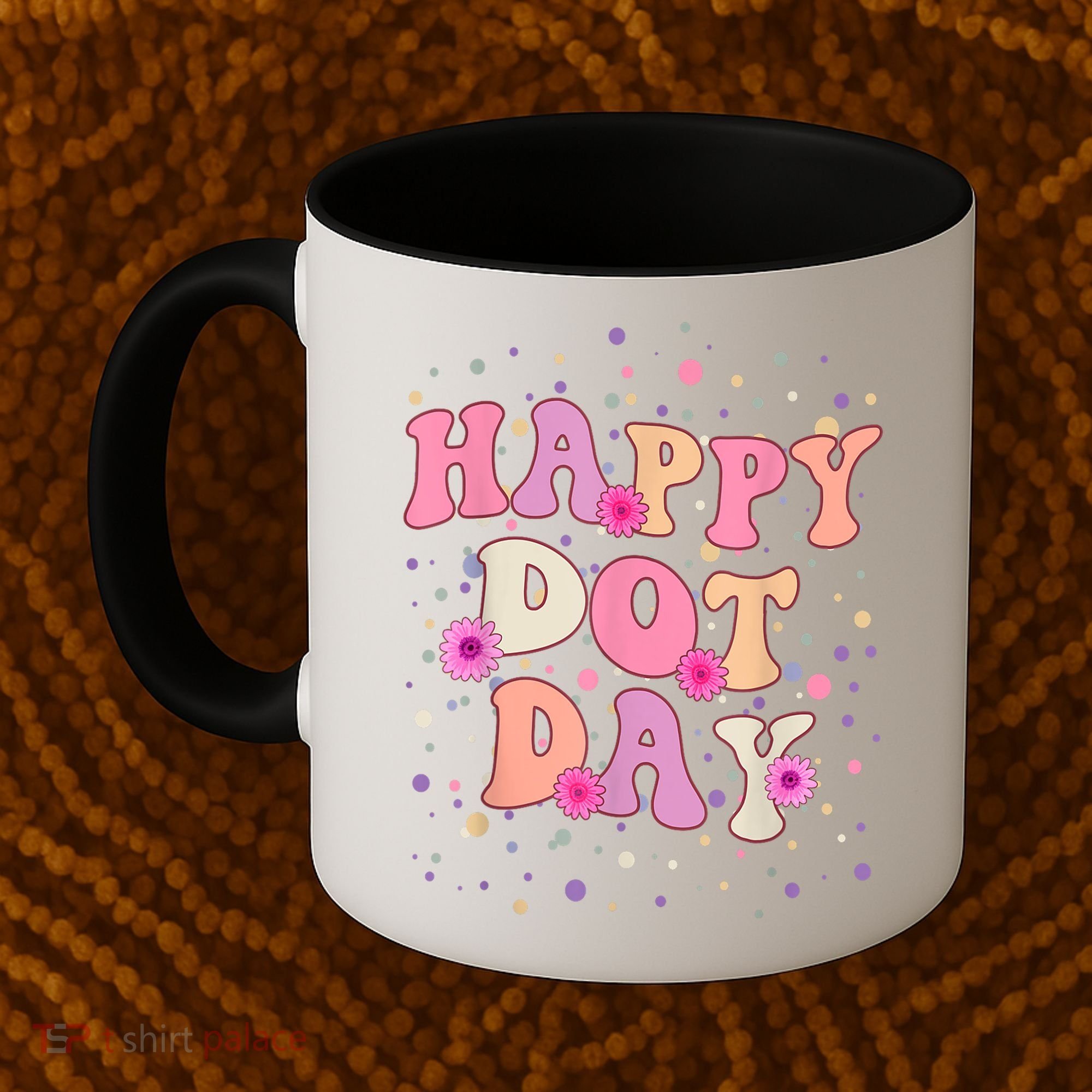 Groovy Dot Day For Teacher Happy Dot Day Gift Coffee Mug