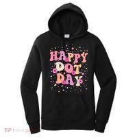 Groovy Dot Day For Teacher Happy Dot Day Gift Women's Hoodie thumb 0