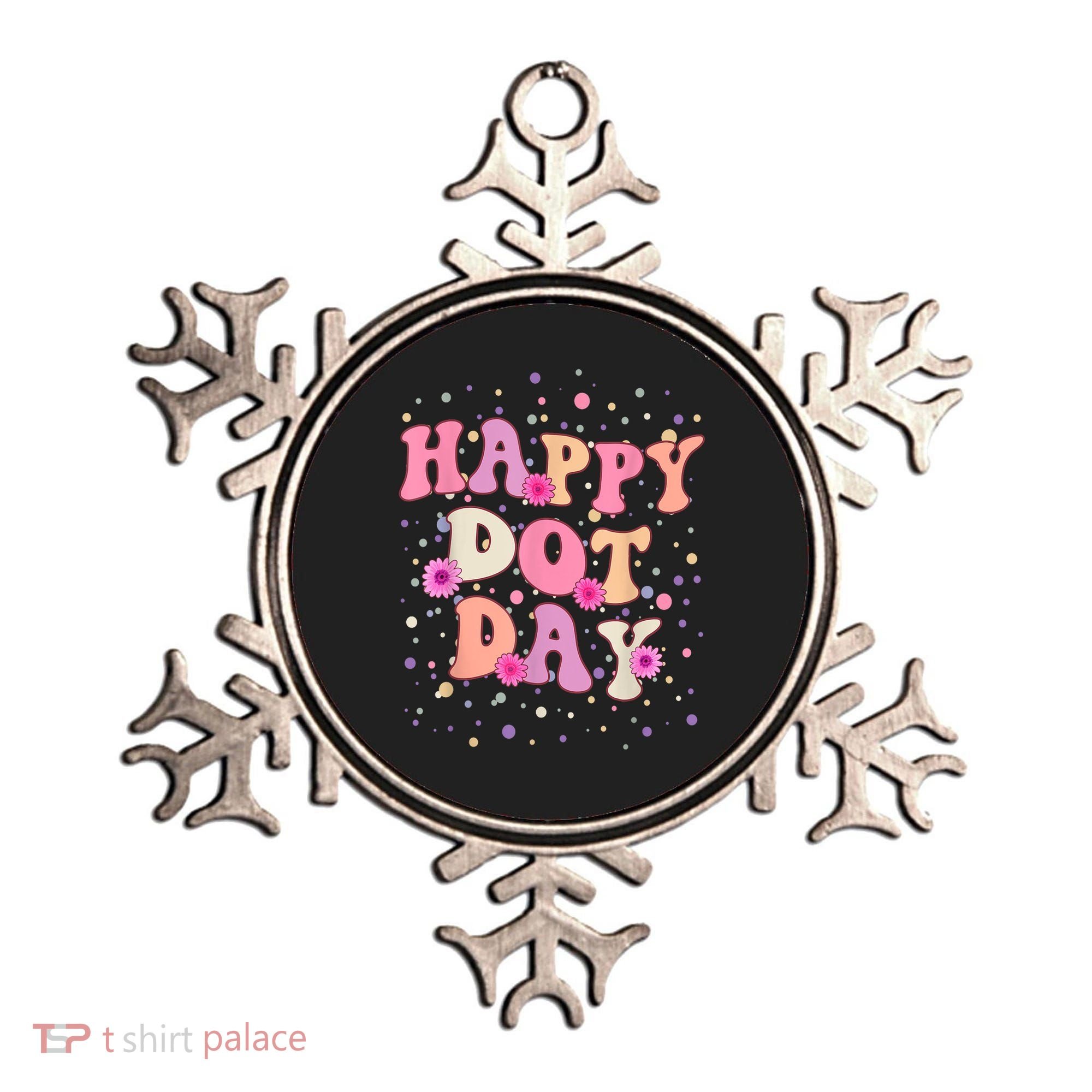 Groovy Dot Day For Teacher Happy Dot Day Gift Ornament