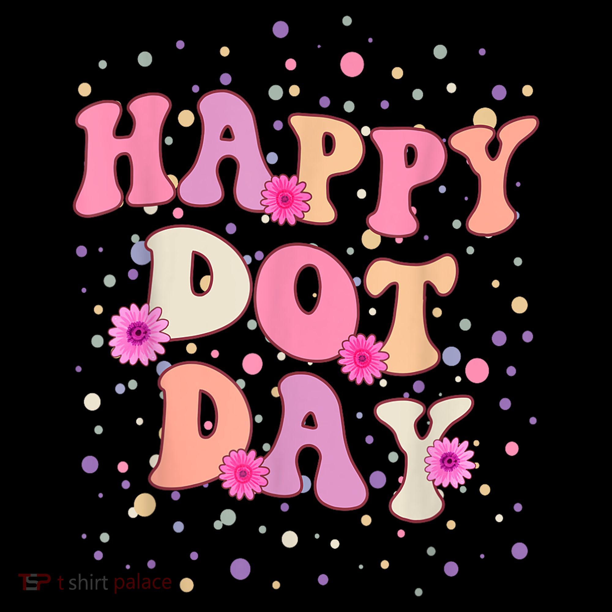 Groovy Dot Day For Teacher Happy Dot Day Gift Ornament