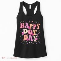 Groovy Dot Day For Teacher Happy Dot Day Gift Women's Tank Top thumb 0