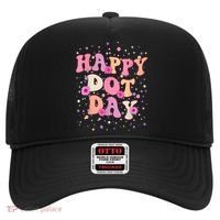 Groovy Dot Day For Teacher Happy Dot Day Gift Hat thumb 0