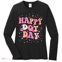 Groovy Dot Day For Teacher Happy Dot Day Gift Women's Long Sleeve Shirt thumb 0