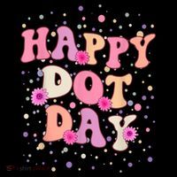 Groovy Dot Day For Teacher Happy Dot Day Gift Women's T-Shirt thumb 6