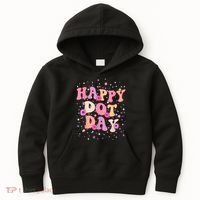 Groovy Dot Day For Teacher Happy Dot Day Gift Kids Hoodie thumb 0