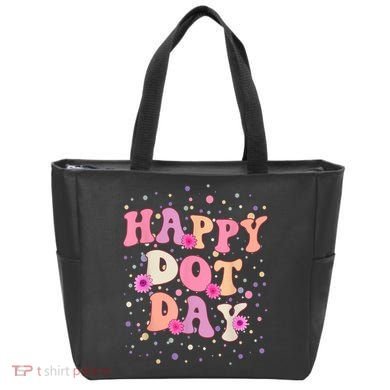 Groovy Dot Day For Teacher Happy Dot Day Gift Tote Bag