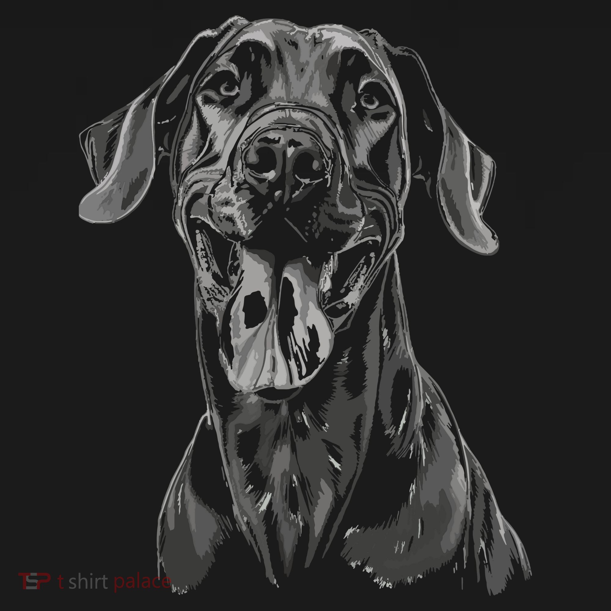 Great Dane Dog Animal Graphic Tees For Men Women T-Shirt