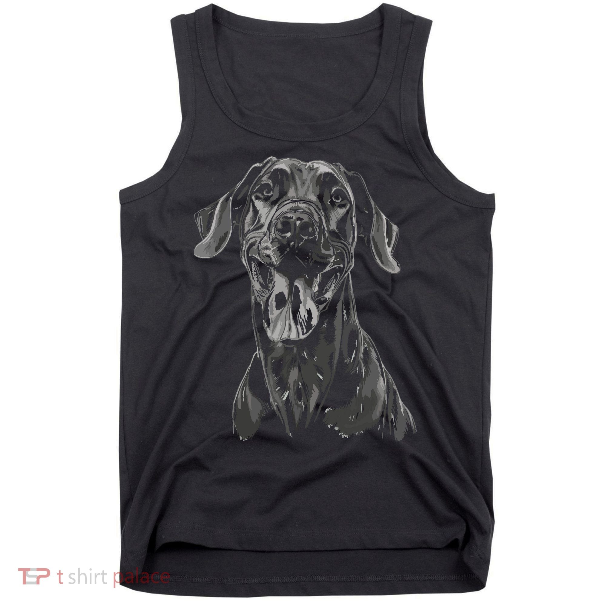 Great Dane Dog Animal Graphic Tees For Men Women Tank Top