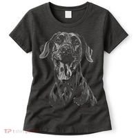 Great Dane Dog Animal Graphic Tees For Men Women Women's T-Shirt thumb 0