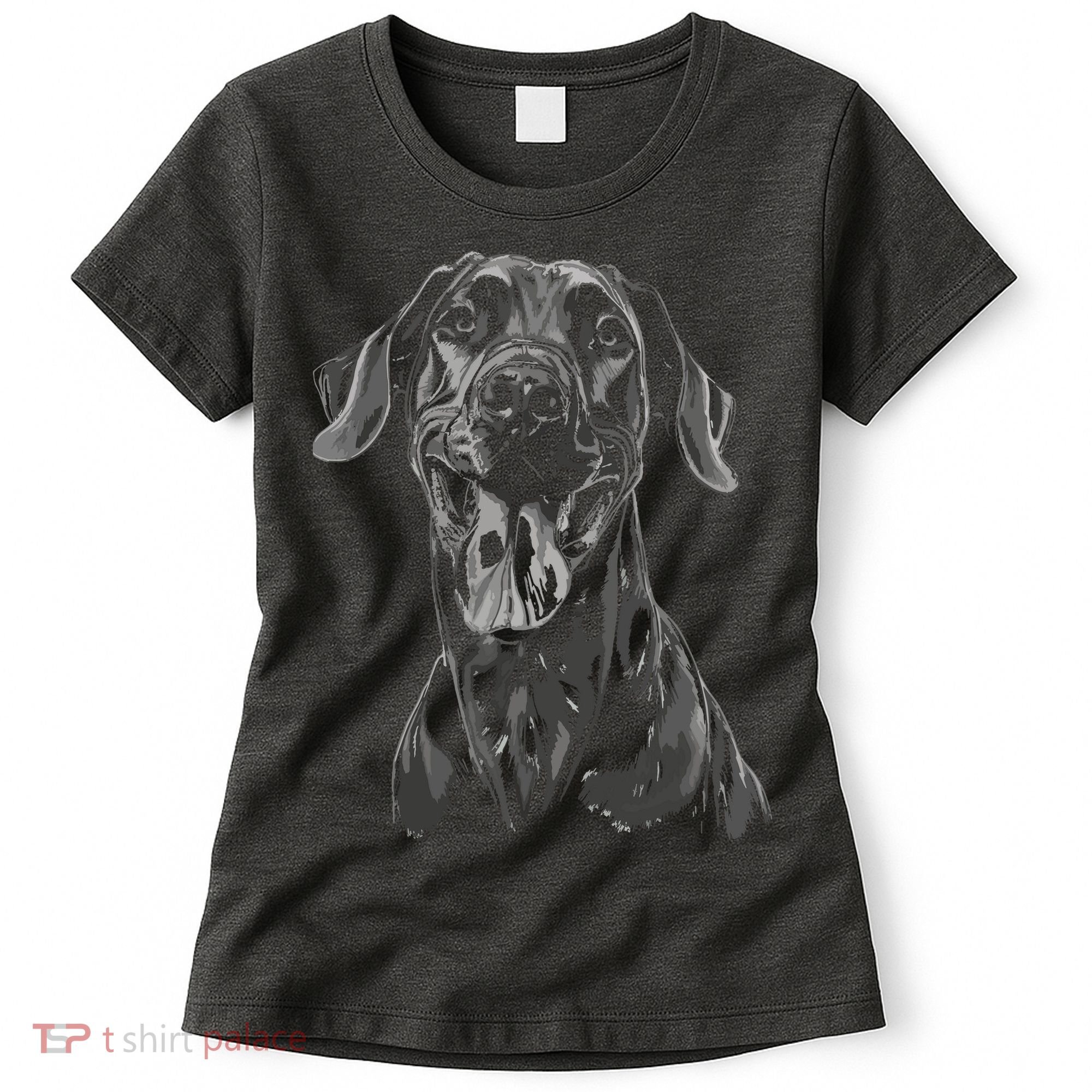 Great Dane Dog Animal Graphic Tees For Men Women Women's T-Shirt
