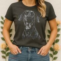 Great Dane Dog Animal Graphic Tees For Men Women Women's T-Shirt thumb 2