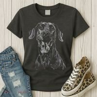 Great Dane Dog Animal Graphic Tees For Men Women Women's T-Shirt thumb 3