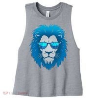 Game Day Detroit Football Sports Fan Women's Racerback Cropped Tank thumb 0