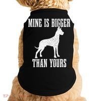 Great Dane Dog Mine Is Bigger Than Yours Great Dane Mom Dad Doggie Tank thumb 0
