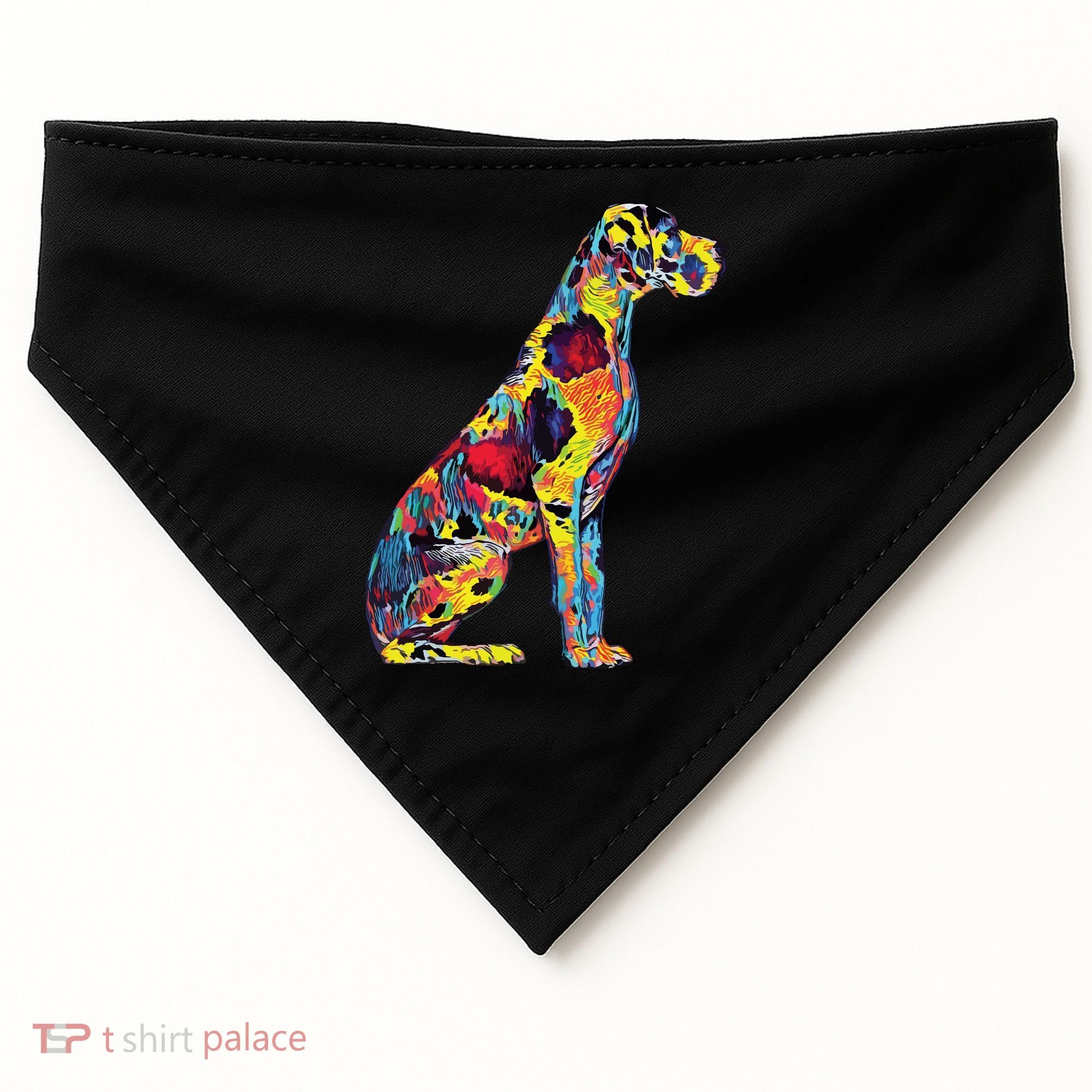 Great Dane Dog USA-Made Doggie Bandana