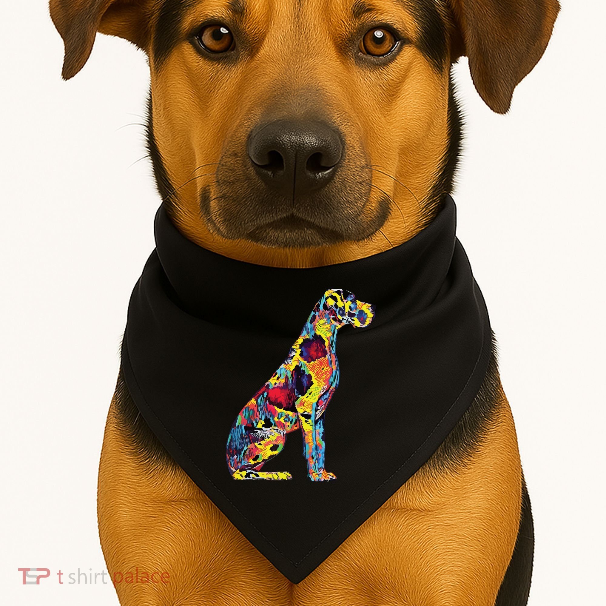 Great Dane Dog USA-Made Doggie Bandana