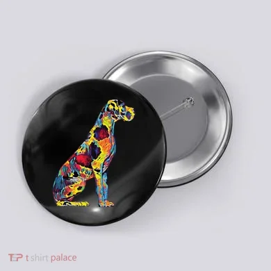 Great Dane Dog Button