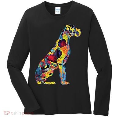 Great Dane Dog Women's Long Sleeve Shirt