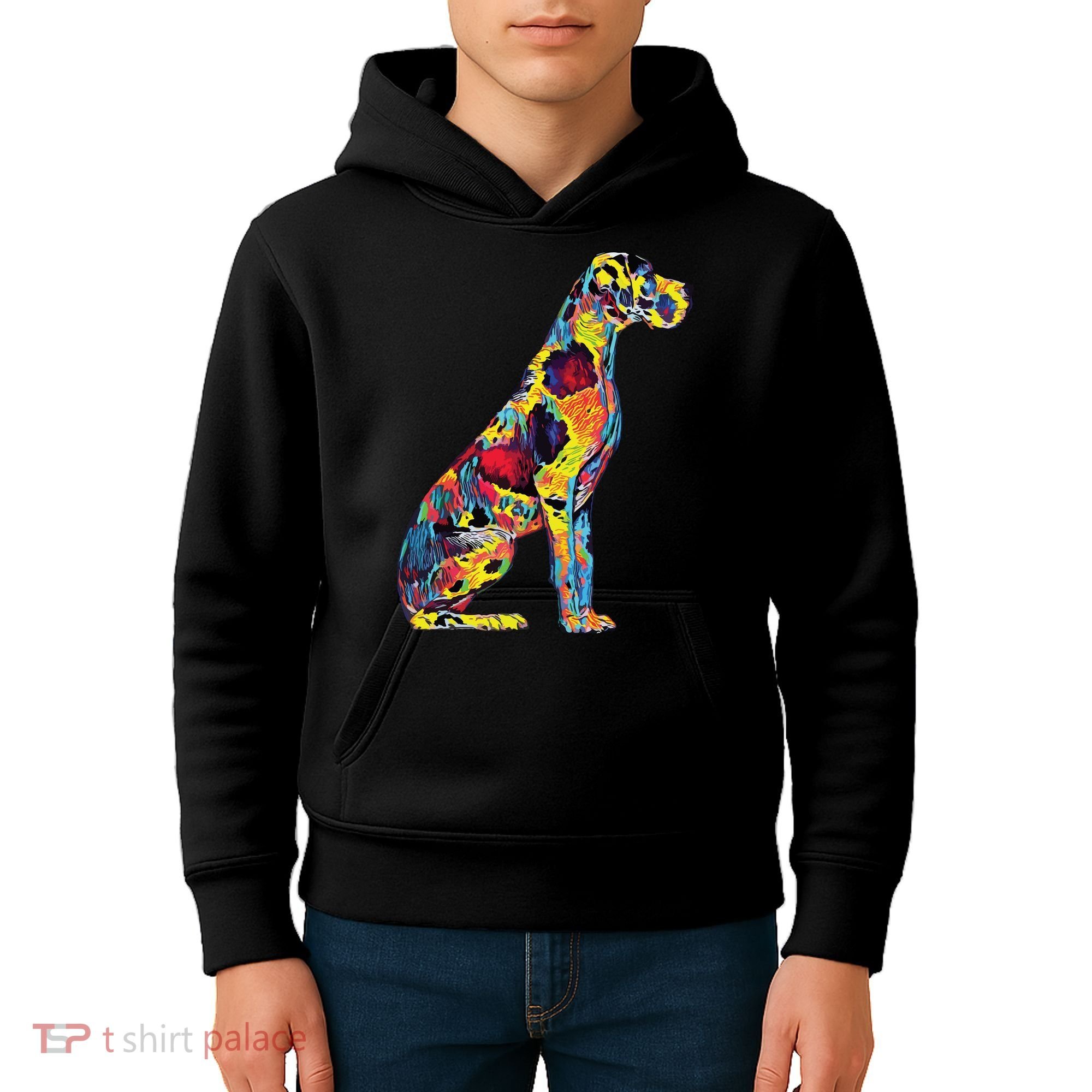 Great Dane Dog Kids Hoodie
