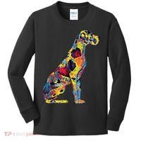 Great Dane Dog Kids Long Sleeve Shirt thumb 0