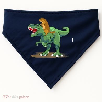 GroundHog Day Dinosaur Gift Shadow USA-Made Doggie Bandana