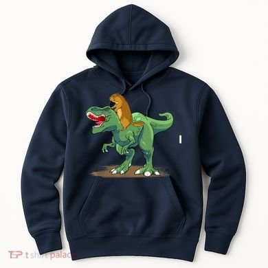 GroundHog Day Dinosaur Gift Shadow Hoodie