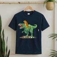 GroundHog Day Dinosaur Gift Shadow T-Shirt thumb 2
