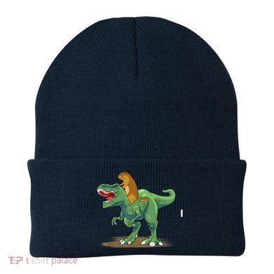 GroundHog Day Dinosaur Gift Shadow Beanie