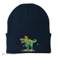 GroundHog Day Dinosaur Gift Shadow Beanie thumb 0