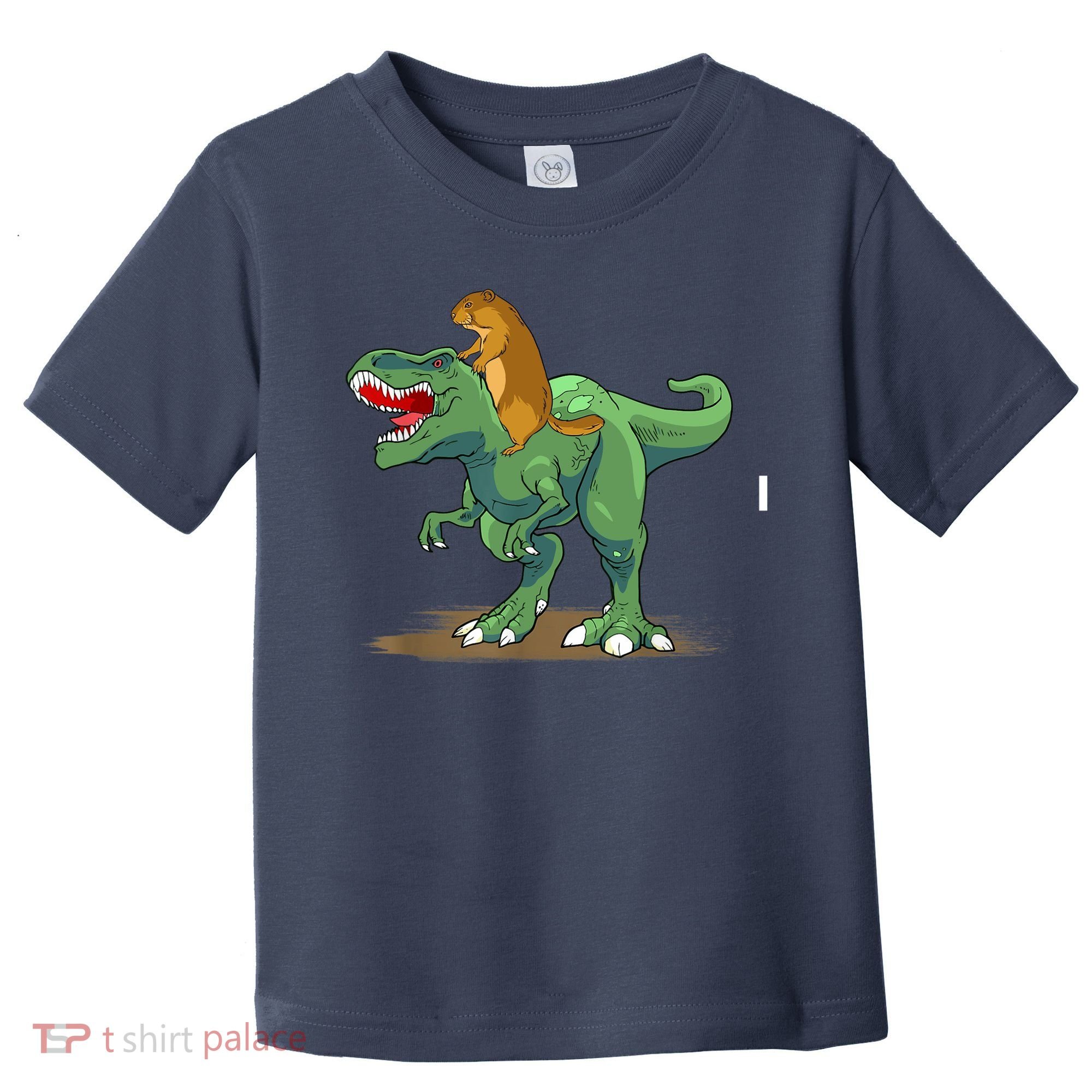 GroundHog Day Dinosaur Gift Shadow Toddler T-Shirt