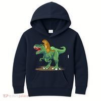 GroundHog Day Dinosaur Gift Shadow Kids Hoodie thumb 0