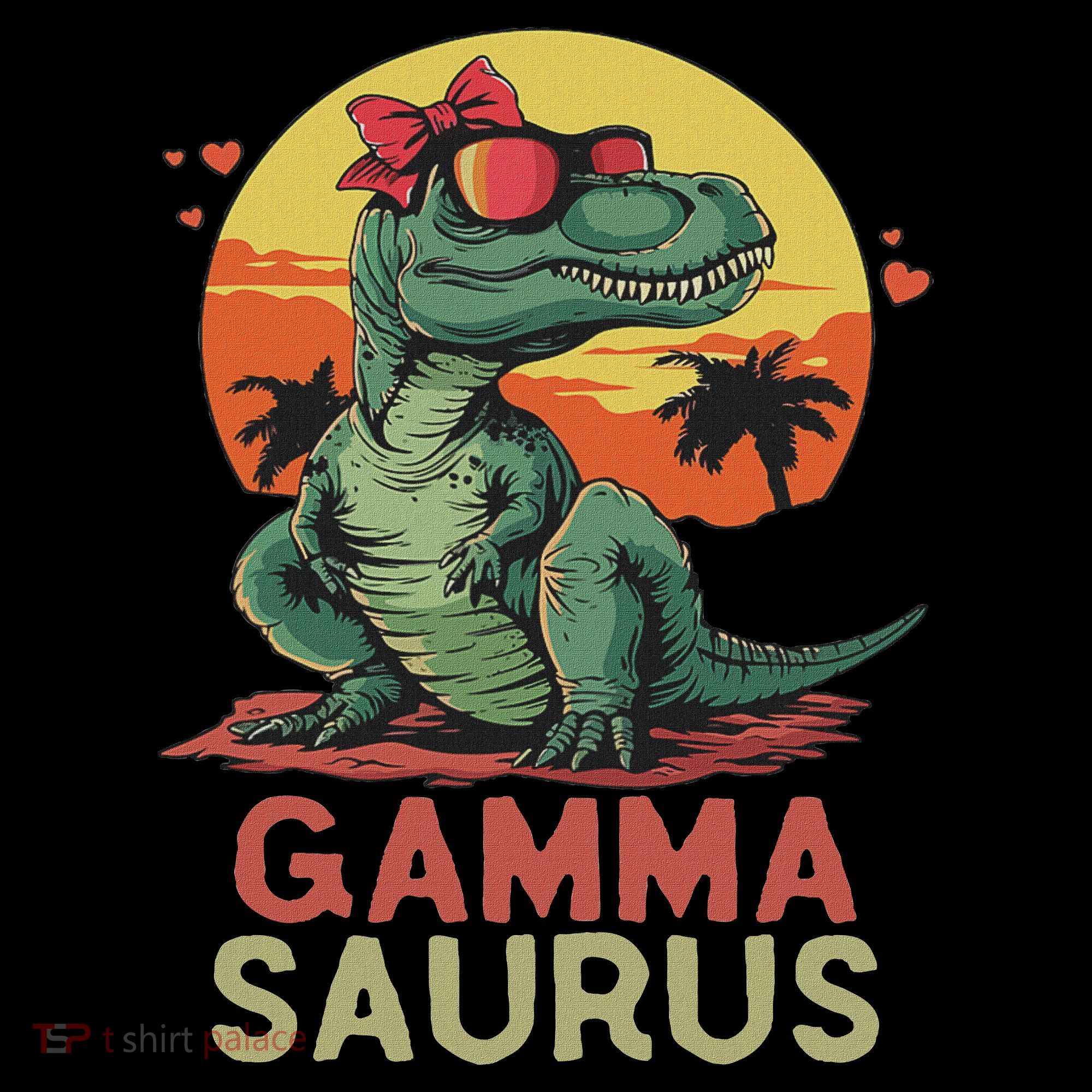 Gammasaurus Dino Dinosaur Gamma Saurus T Rex Funny Trex Hoodie