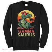 Gammasaurus Dino Dinosaur Gamma Saurus T Rex Funny Trex Sweatshirt thumb 0