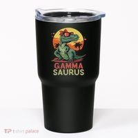 Gammasaurus Dino Dinosaur Gamma Saurus T Rex Funny Trex Tumbler thumb 0