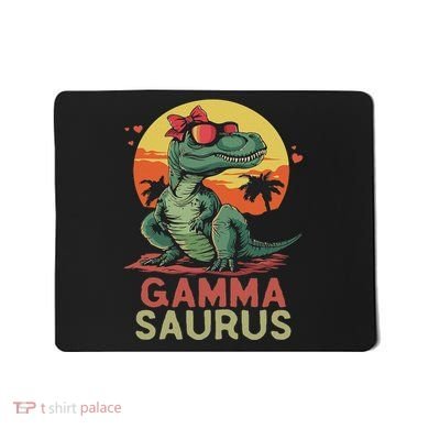 Gammasaurus Dino Dinosaur Gamma Saurus T Rex Funny Trex Mousepad