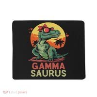 Gammasaurus Dino Dinosaur Gamma Saurus T Rex Funny Trex Mousepad thumb 0