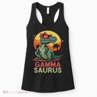 Gammasaurus Dino Dinosaur Gamma Saurus T Rex Funny Trex Women's Tank Top thumb 0