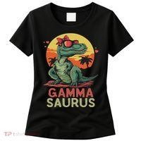 Gammasaurus Dino Dinosaur Gamma Saurus T Rex Funny Trex Women's T-Shirt thumb 0