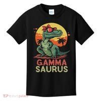 Gammasaurus Dino Dinosaur Gamma Saurus T Rex Funny Trex Kids T-Shirt thumb 0