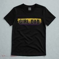 Girl Dad Dunking Tribute Memorial # Girl Dad Distressed T-Shirt thumb 5