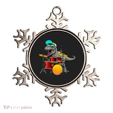 Great Dinosaurs Drums Music Playing Rex Design Ornament