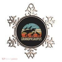 Grandpa Dinosaur Dad Gift Funny Grandpasaurus 4 Four Ornament thumb 0