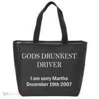 Gods Drunkest Driver I Am Sorry M.Ar.Tha December 19th 2007 Tote Bag thumb 0
