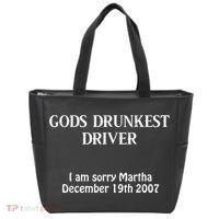 Gods Drunkest Driver I Am Sorry Martha December 19th 2007 Tote Bag thumb 0